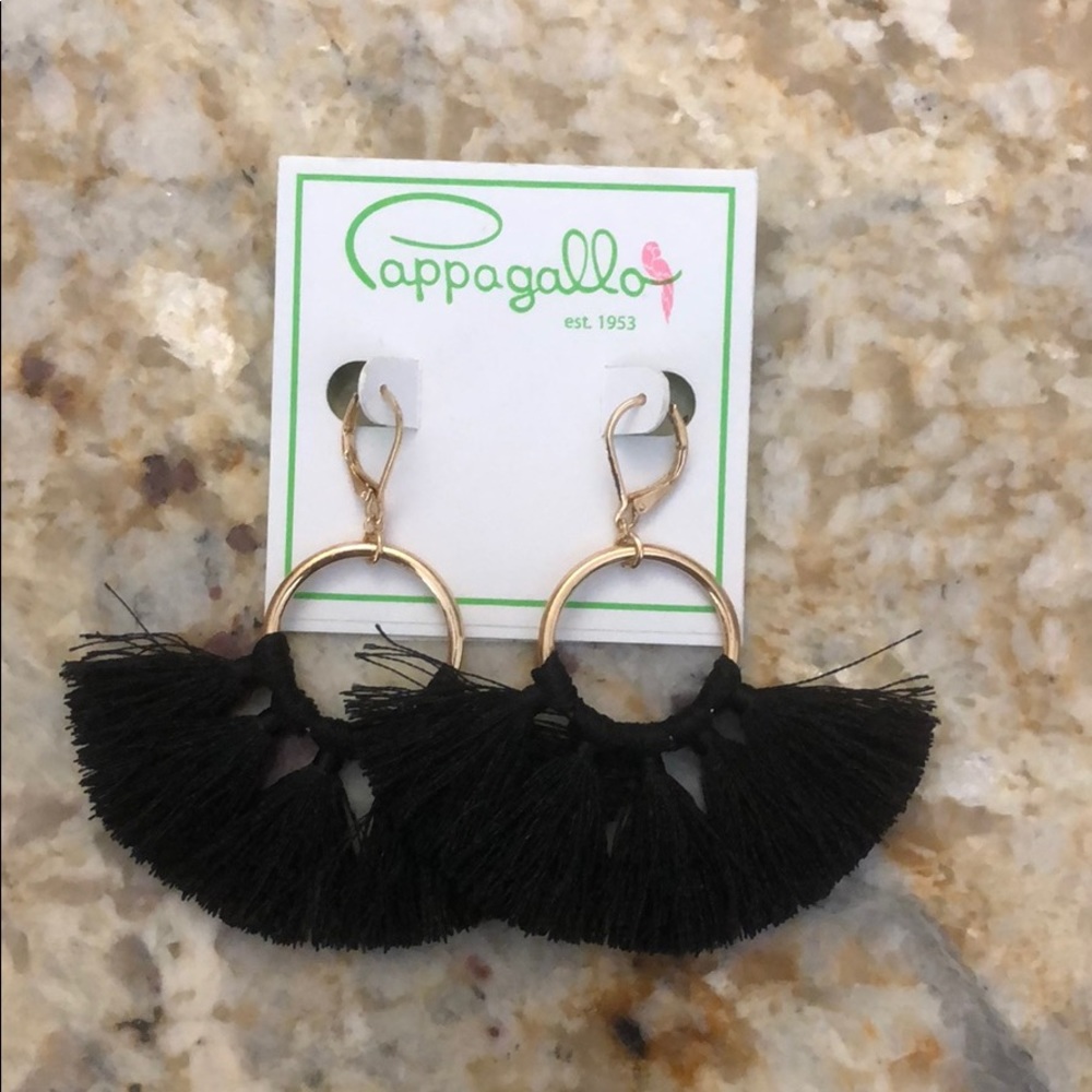 Black earrings